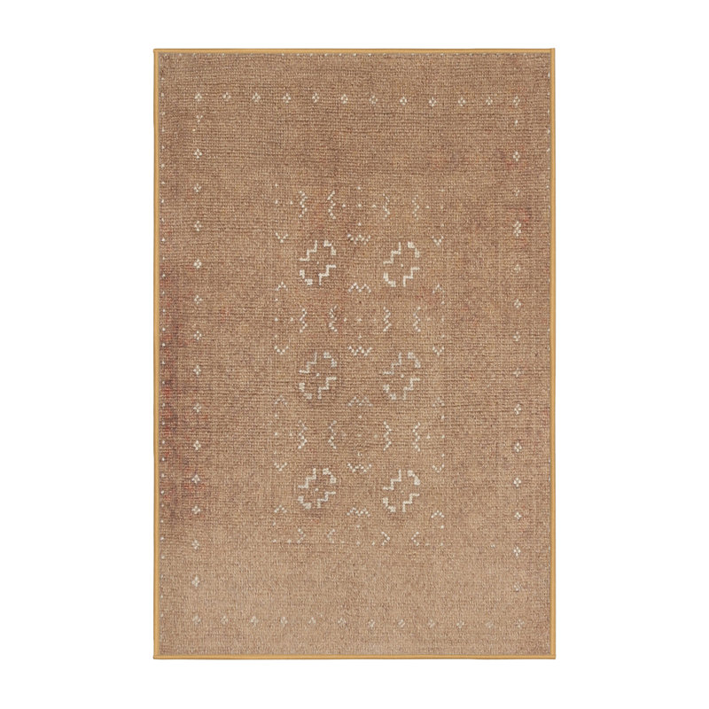 Tapis gris zone contemporaine, Rectangle 5 pi x 7 pi