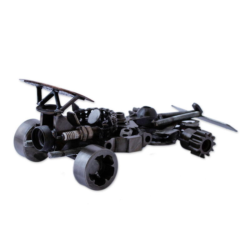 Figurine de la partie auto-cycle en métal à 1 voiture de première formule Hofmeister