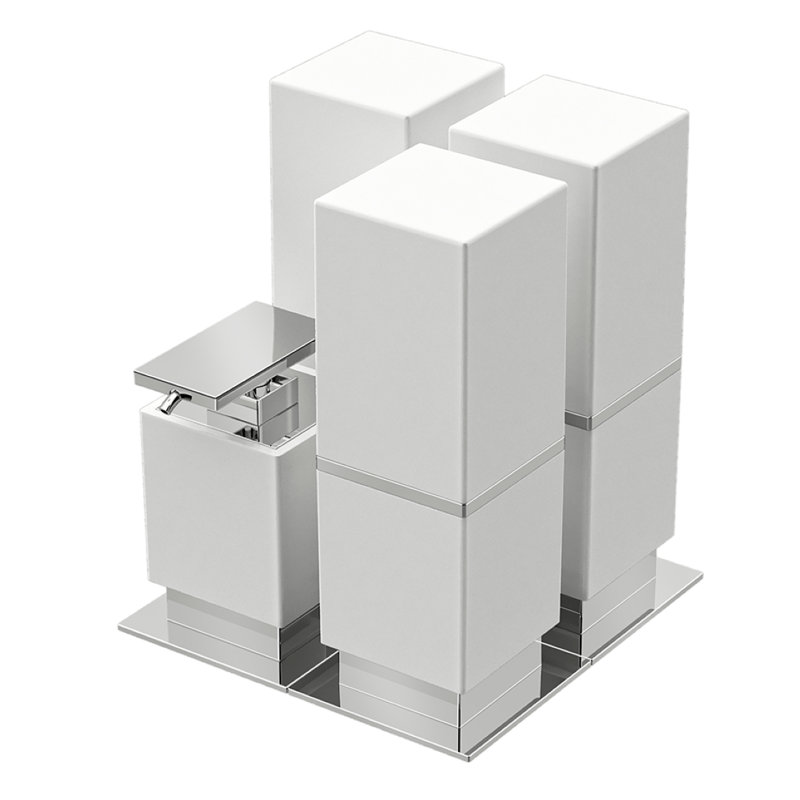 Distributeur de savon One, Blanc