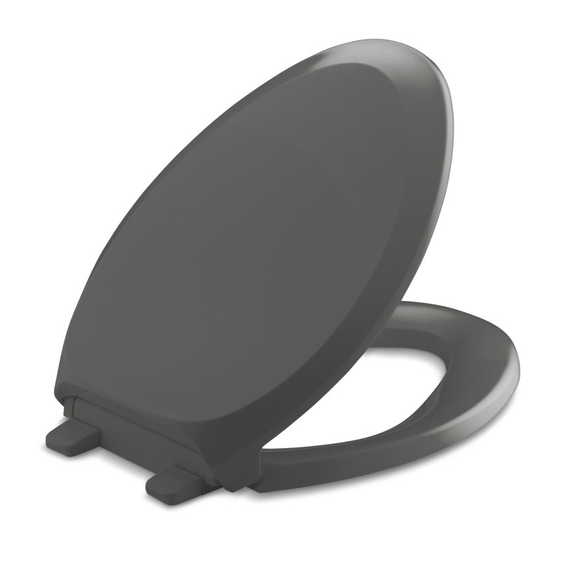 French Curve Elongated Toilet Seat, Sunlight, Non Ready Latch