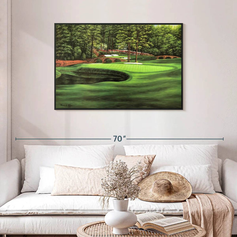 Sirci Augusta National 11th Hole I, H 29 po x l 43 po