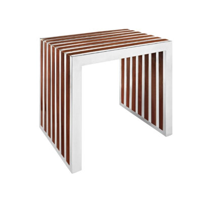 Lorna Steel Accent Stool