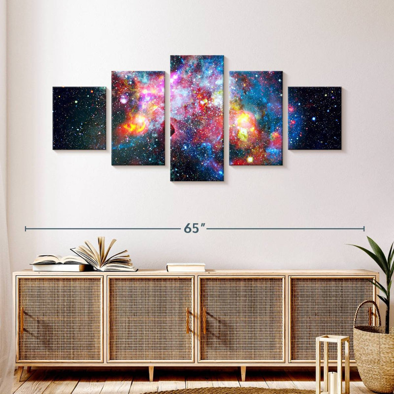 Nebula Clouds, 24" H x 55" W