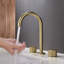 Robinet de salle de bain circulaire encastré à 3 trous et 2 poignées avec ensemble de drain circulaire X-116826442