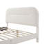 Lit plateforme tapissier Anij