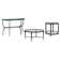 Metal Designs Sangiovese Cocktail Table