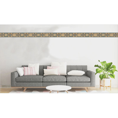 Peel & Stick Geometric Border