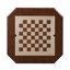 Table de jeu d'échecs et de backgammon réversible 3-en-1 Zorvane avec tiroirs et plateau de jeu pour le salon et la salle de jeux
