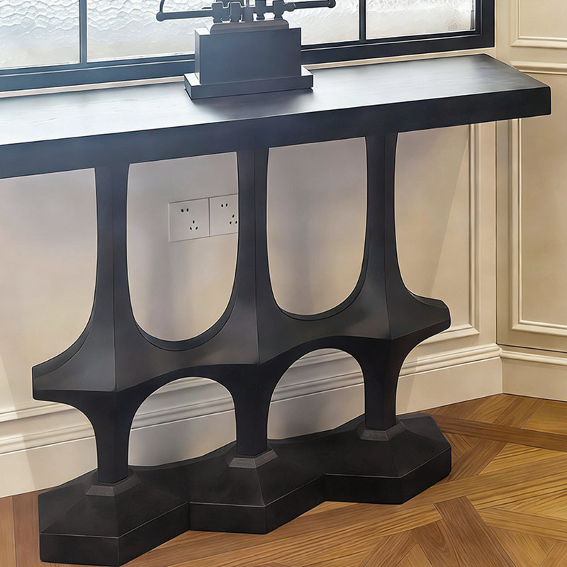 Console américaine, H 35,4 po x l 47,2 po x P 15 po