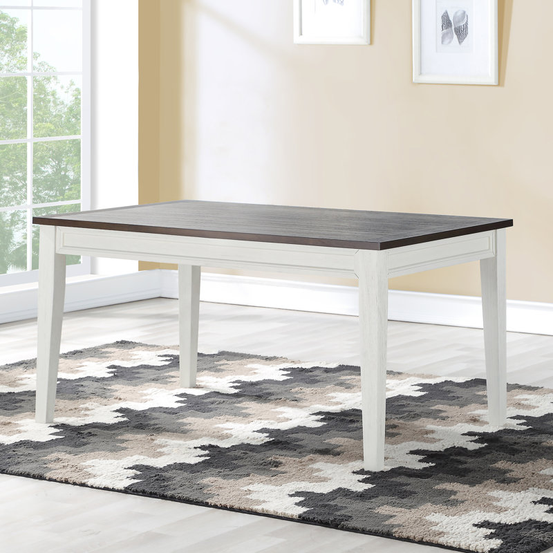 Spina Solid Wood Base Dining Table