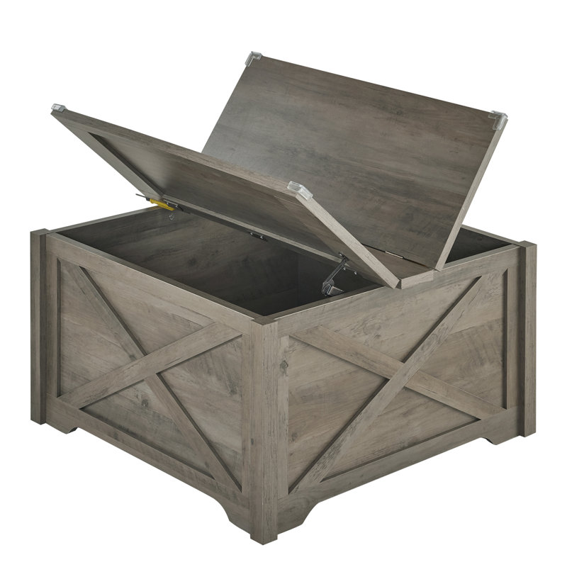 Coffee Table In Rustic Gray