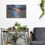 Art mural en métal luxueux «Fire and Ice» par Jenny Wantuch, 16 po x 12 po-114972426