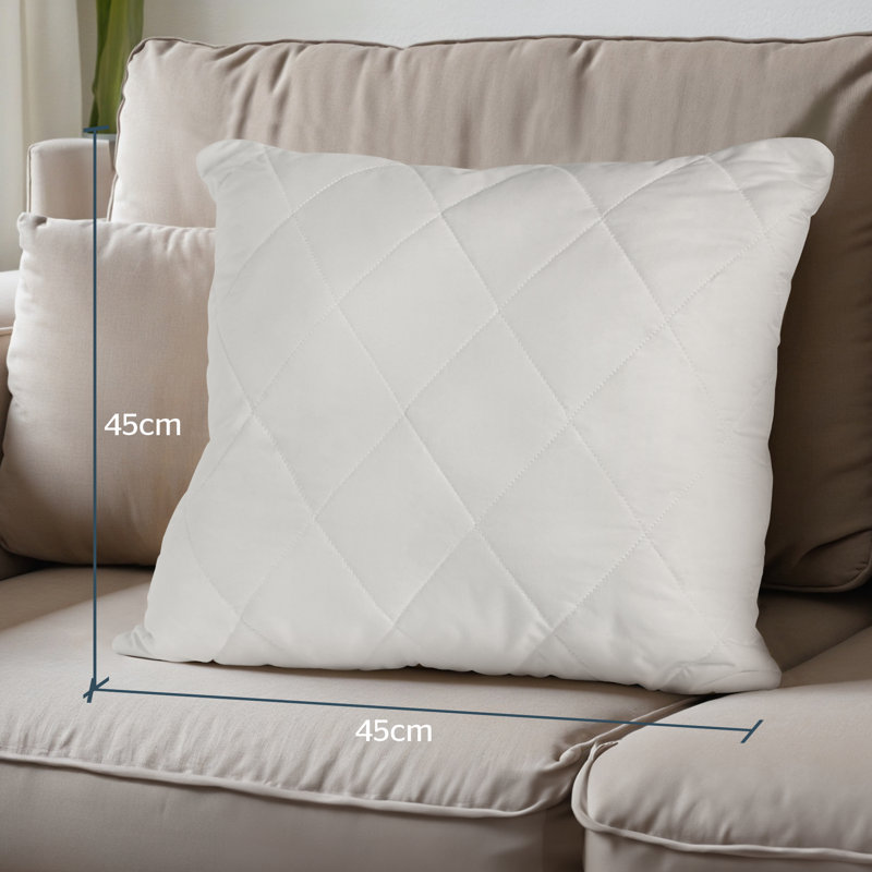 Silentnight Quilted Adjustable Cushion Inner Pads