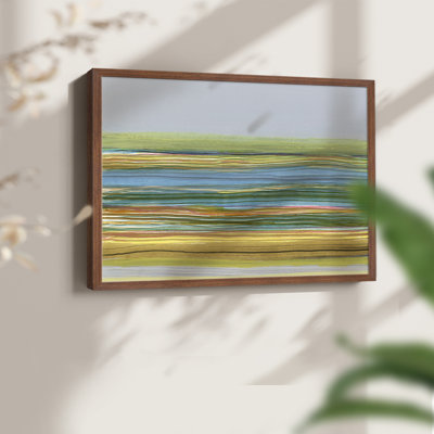 Parallel Striae II -Framed Print - Restickable