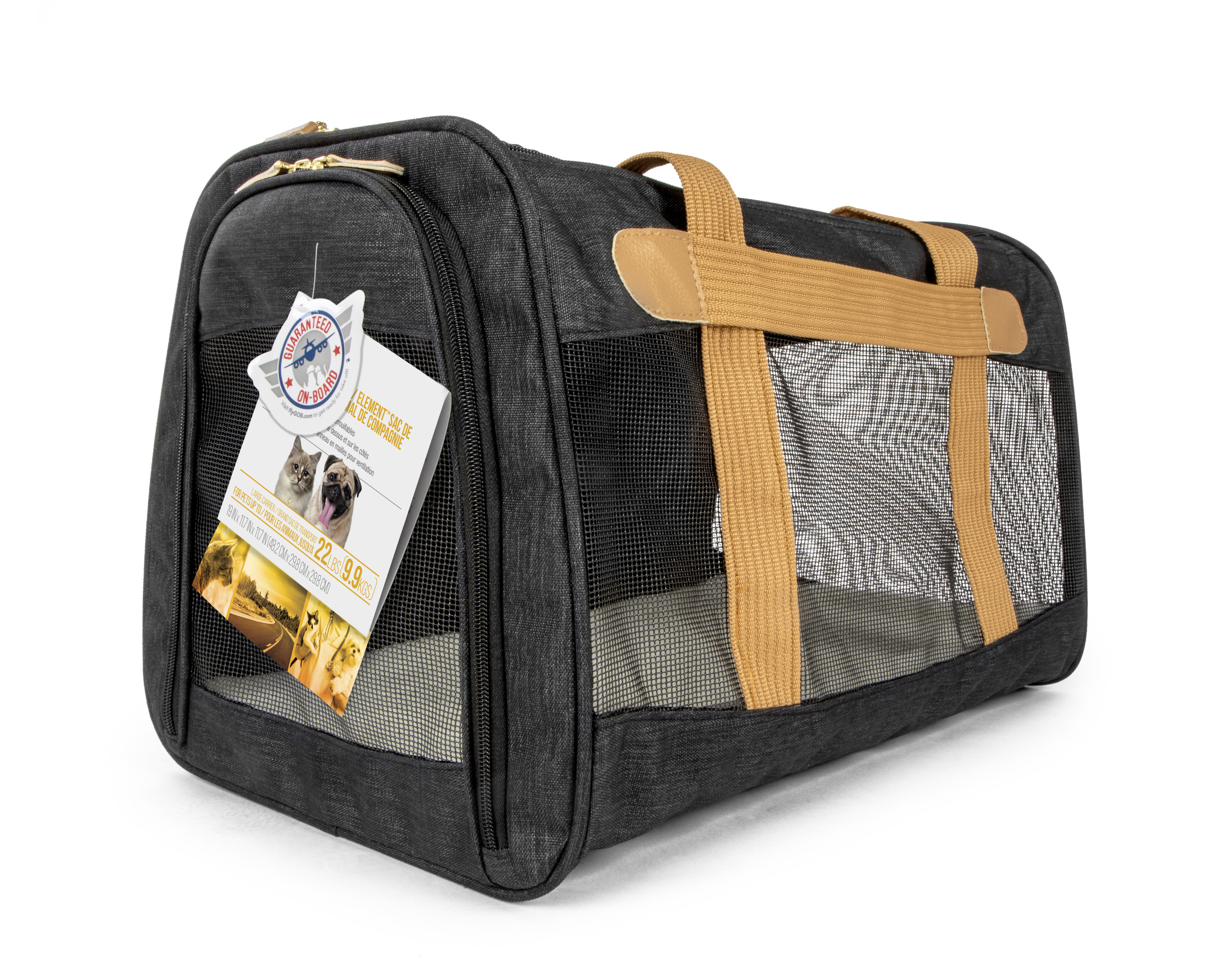 SHERPA Original Deluxe Airline Approved Pet Carrier, Medium, Black :  : Pet Supplies