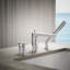 Taut Single Handle Deck Mounted Roman Tub Faucet with Diverter-5127020