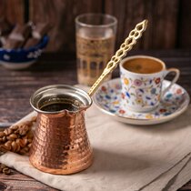 Turkish Coffee Pot for Induction Stove, Moka Pot, Espresso Maker