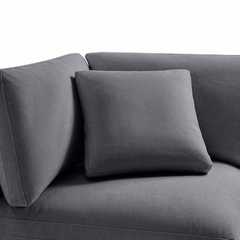 Fauteuil d'angle en coin, Gris