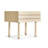 Lap Solid Wood Nightstand-12837227