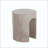 U-Shape MGO Side Table with Light Gray Finish
