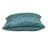 Transitional Teal Quilted Throw Pillow