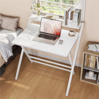 2-Tier Foldable Computer Desk