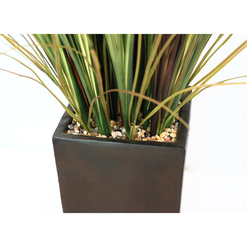 60'' Faux Onion Grass Grass in Vase