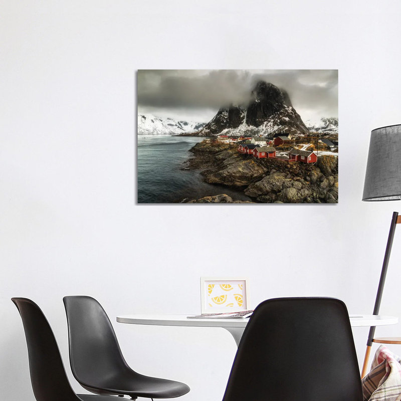 Winter In Lofoten Hamnoy - Norway by Mikolaj Gospodarek - Wrapped Canvas Print, 101.6 cm H x 66.04 cm W x 1.91 cm D
