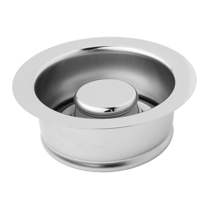Standard Drain and Standard Flange Set - Chrome, Chrome