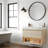 30" Floating Bathroom Vanity with 1 Drawer,Open Shelf and Ceramic Basin-1494267643