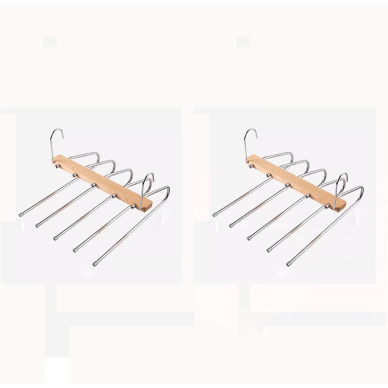 Darell Wood Non-Slip Multi-Layer Hanger, 2