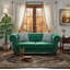 Canapé 65 po en tissu d'ameublement Chesterfield-1712768166