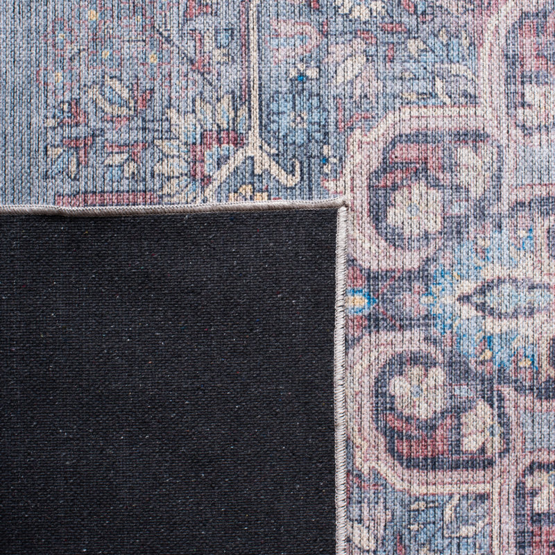 Duilio Performance Machine Washable Oriental Rug, Rectangle 4' x 6'