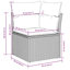 Vidaxl Garden Sofa Set Black And Cream