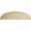 Fronton en uréthane Elliptical Signature, brun clair apprêté-103230214-113054388-113222582