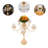 Wedding Flower And Candlestick Holder