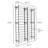 Rockrose 150 Bottle Wine Bottle Rack Black-1348215830