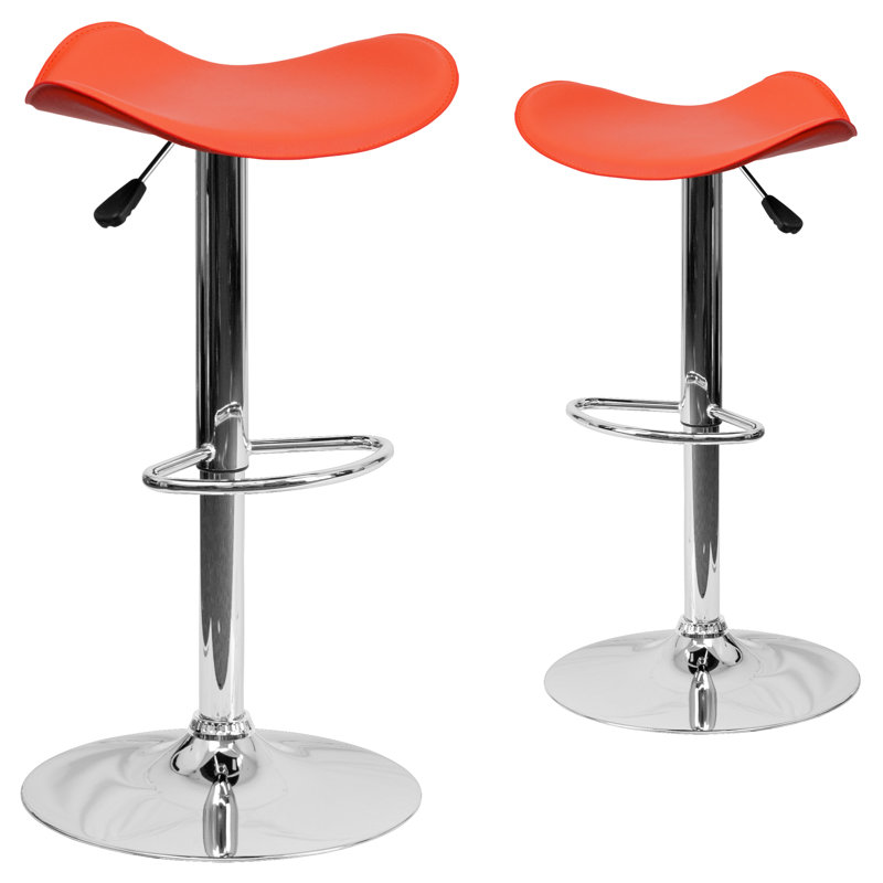 Tabouret de bar Tristan, Orange