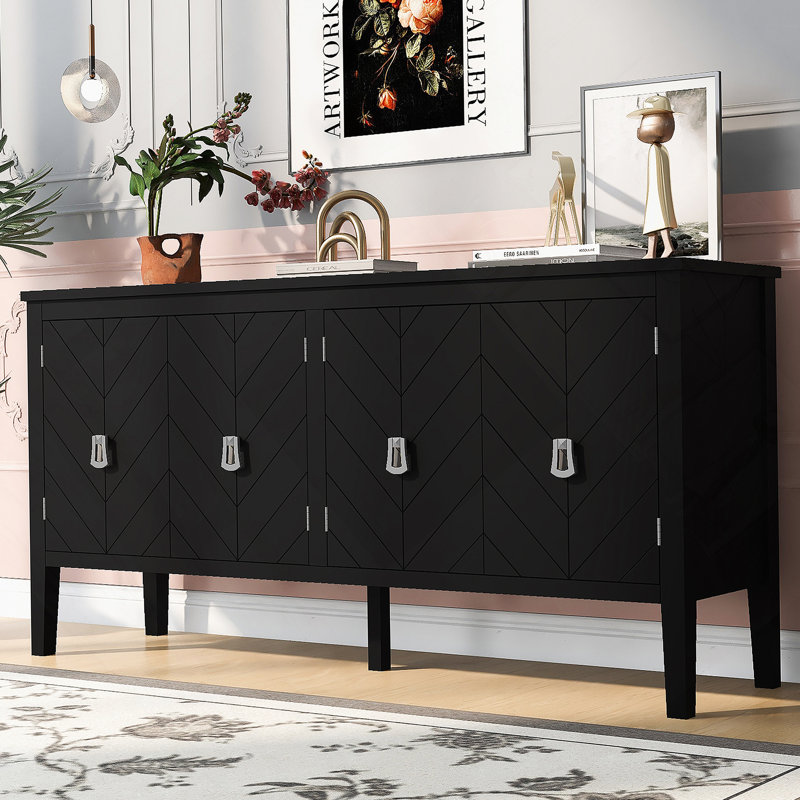 Armoire décorative, Noir