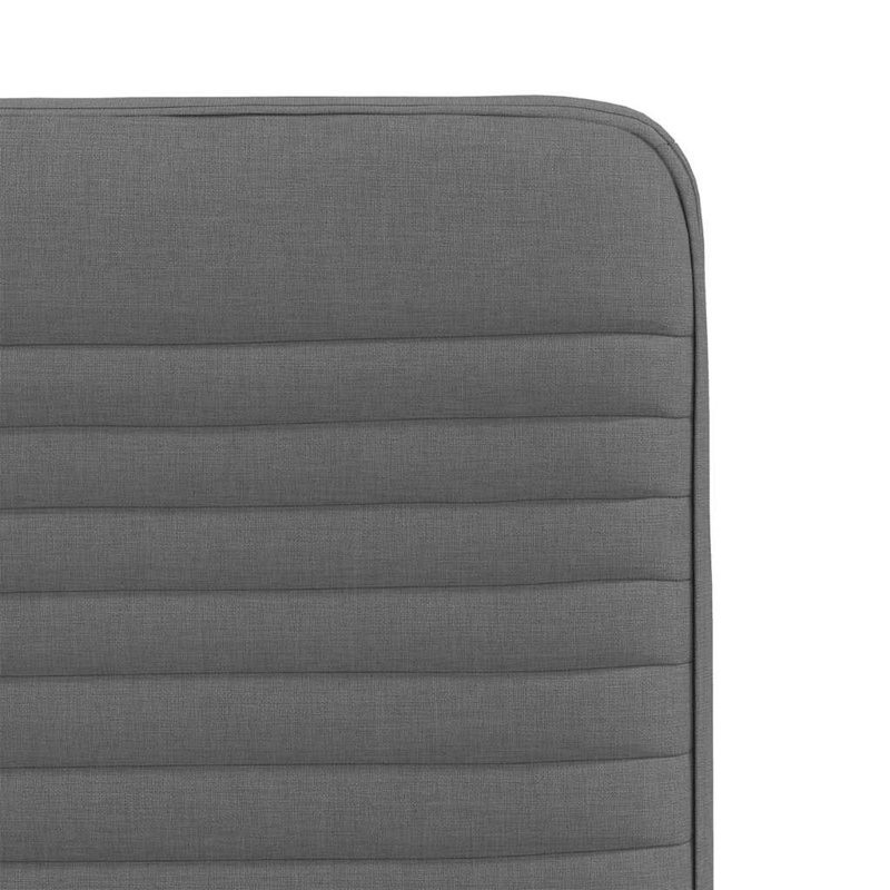  Ensemble de 4 chaises de salle à manger gris foncé
