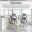 Chaise de travail ergonomique en filet Ergohuman-981209264