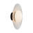 Cruz Glass LED Semi Flush Mount