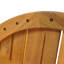 Table d'appoint ronde en acacia