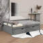 Lit de jour extensible simple avec lit gigogne-1044084030