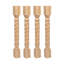 Pieds de poteau d'angle 35-1 / 4 po. 1 pièce-131994650-132045690