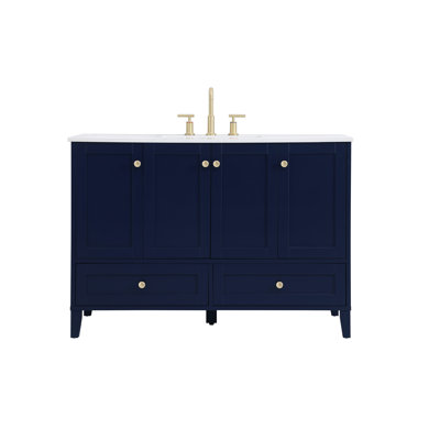 Ensemble de meuble-lavabo simple 48 po Selma