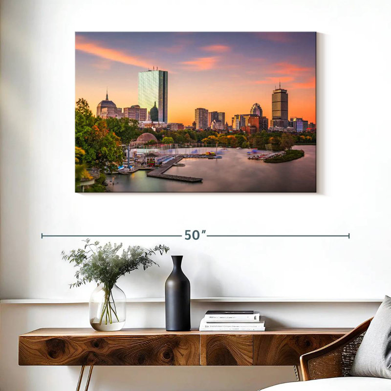 Horizon de Sirci à Boston, H 26 po x l 39 po