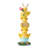 13.25"H Easter Resin Stackable Chickens Table Decor