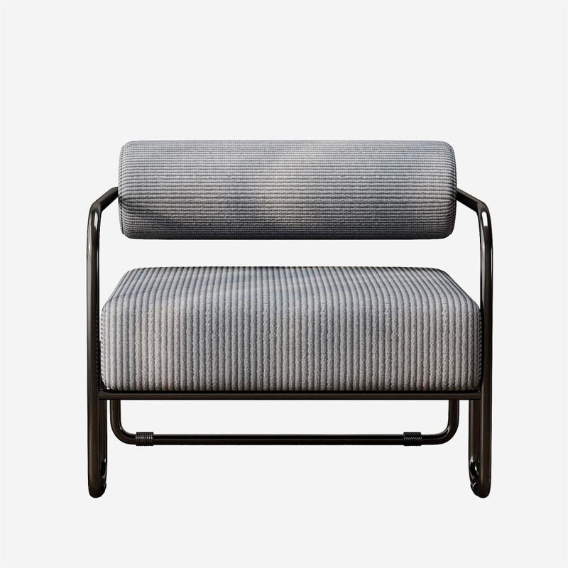 Lunford Armchair, Corduroy Gray