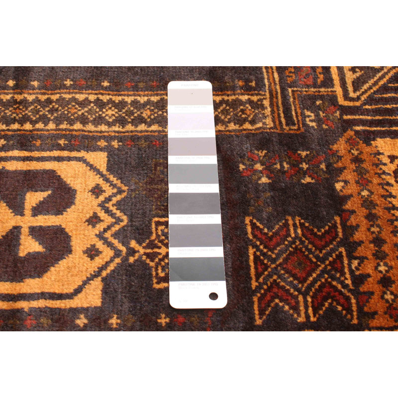 Tapis gris Teimani 4 pi 0 po x 6 pi 8 po